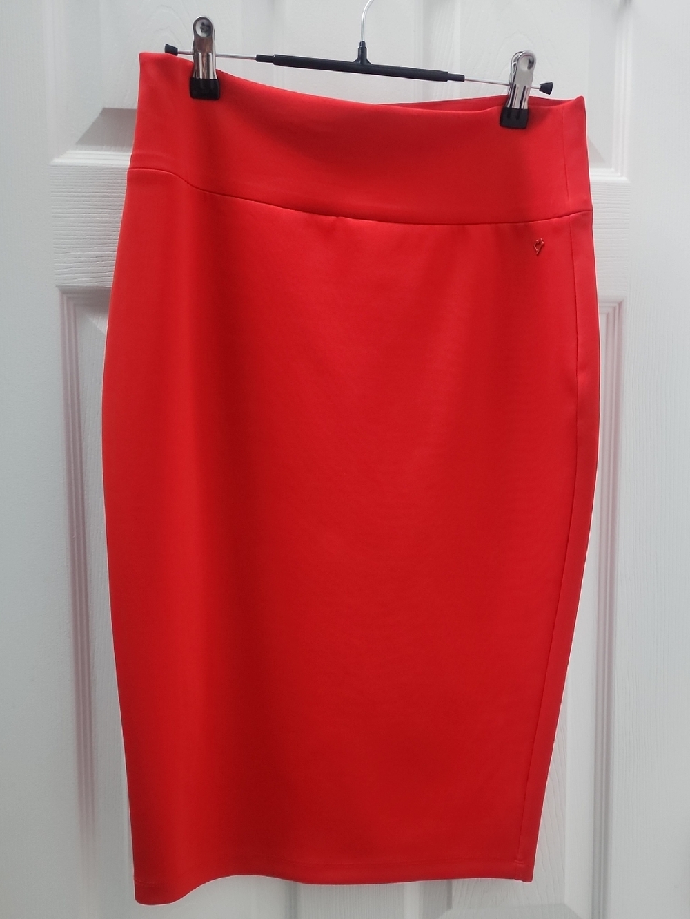 Thalia Sodi Bright Red Pencil Skirt